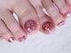 ネイルユー(Nail U)の写真/【フットも豊富にご用意】歴20年以上のプロにお任せください♪爪を傷つけないパラジェル導入☆