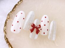 ネイルサロンフォーユー(for u)/バレンタインネイル¥6980