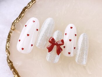 ネイルサロンフォーユー(for u)/バレンタインネイル¥6980