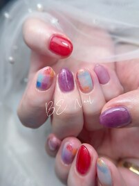 チェックネイル