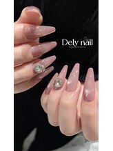 デリーネイル(Dely_nail)/大人可愛いローズピンク