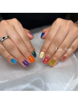 カラフルネイル