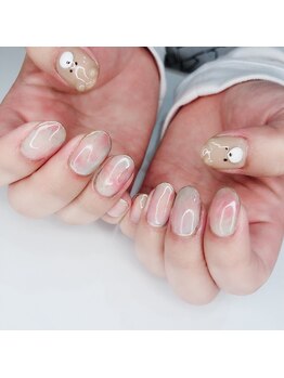 ロエルビューティーサロン(Loel BEAUTY SALON)/可愛い女子必見!くまネイル
