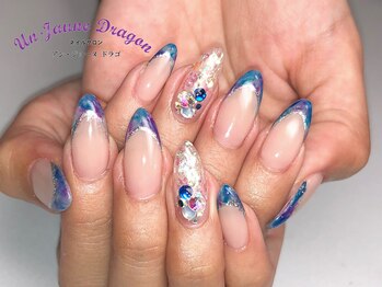 アン ジョーヌドラゴ/【自爪ネイル】フレンチネイル