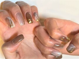 上品ニュアンスネイル