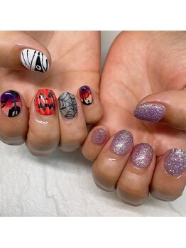 ソンリエ 青竹店(SONRiE)/ハロウィンネイル♪