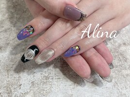 ハロウィンネイル