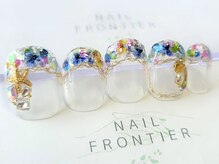 ネイルフロンティア 吉祥寺(NAIL FRONTIER)/F押し花チェーンフレンチ14980円