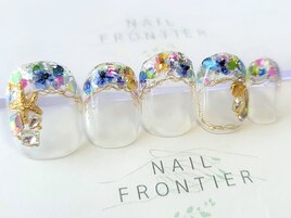 F押し花チェーンフレンチ14980円