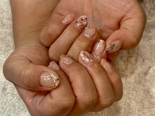 ガーデン ヘア&エステ&ネイル Garden/シェルフレンチ