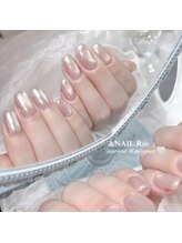 アンド ネイル リオ 川崎店(&NAIL. Rio)/濡れ艶オーロラマグ