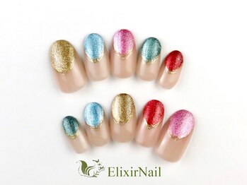 エリクサーネイル 長堀橋(Elixir Nail)/定額bカジュアル/クーポン使用