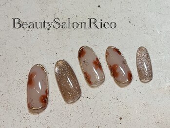 ビューティーサロン リコ(BeautySalon Rico)/インクフラワーネイル
