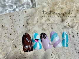 バレンタイン＆ホワイトデーNail