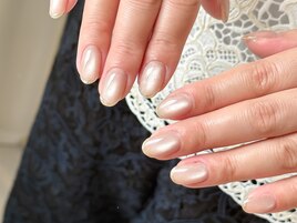 うるまぐ×ミラーフレンチネイル