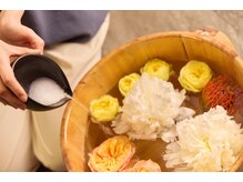利休 足軽店/選べる足湯/フットバス