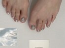 フットネイル・ブルーネイル
