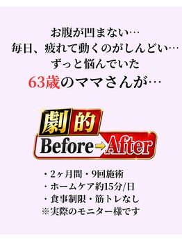 バストラボ 仙台店/毎日疲れてしんどい63歳の場合☆