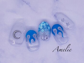 アメリ(Amelie)/フレンチ/クリア/スタッズ