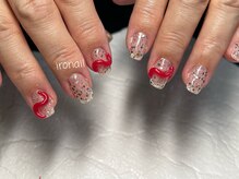 イロ ネイルサロン(iro)/キラキラ×うねうねネイル