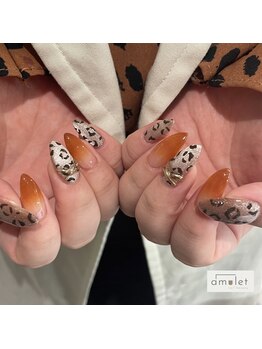 アミュレット 金剛店(amulet)/アニマルアートネイル