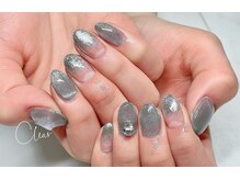 クリア(Clear)/ラメグラ×マグネット