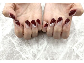 クレアネイル 高崎ウニクス店/カラーラメグラデーション