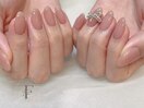 シンプル/ワンホンネイル
