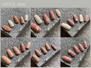 クルワートル/シンプル可愛い☆オフィスネイル
