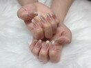 ピンクネイル