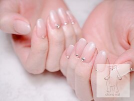 シンプルネイル グラデーション