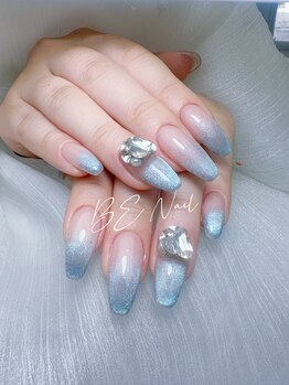 ビーネイル 新松戸(BE NAIL)/マグネットグラデーフレンチ