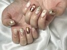 おうとつニュアンスネイル