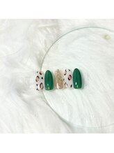 ブリスト(BRIST)/【10月】定額オフィスネイル