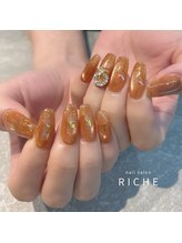 リッシュ(RICHE)/推しカラーでライブネイル！