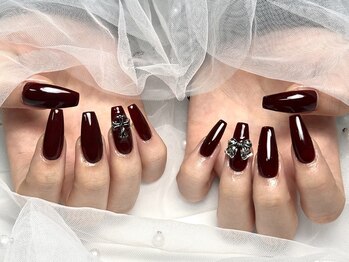 ネム(NEM.)/【ワンカラーボルドー】