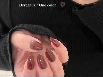 レモン(Lemon)/ボルドー/冬/ワンカラー