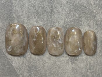 カラネイル 南森町店(calla nail)/もやもやニュアンス