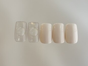 コラット シグネチャー(KORAT signature)/クリアシンプルネイル