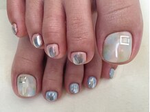 プリエ ネイル(PRIER NAIL)の雰囲気(ニュアンスカラーがオシャレなフットネイル☆)