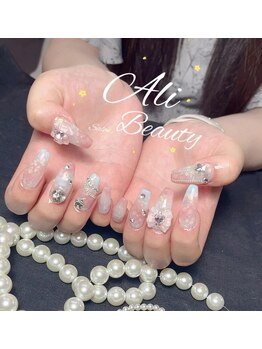 ワンホンデザインネイル