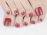 ●4000円●○ワンカラー○【FOOT付替時ソフトジェルオフ無料】