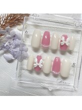 ドットビー(.Bee)/ガーリーブライダルネイル