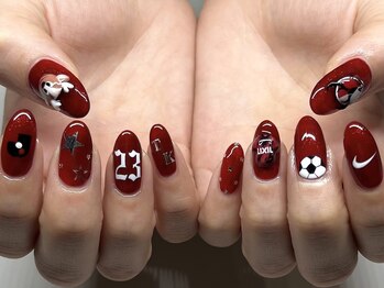 キャラクターネイル