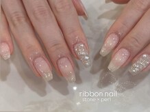 レアネイル(Le'a nail)の雰囲気（ストーンでシンプルキラキラに☆）