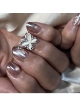 ベルシャンテ(bellechanter)/マグミラーバタフライネイル