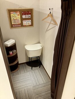 カラダファクトリー ミーオ千葉中央店/ミーオ千葉中央店の更衣室♪