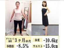 レボン 大泉学園店(REBON)/3ヶ月でウエスト-15cm