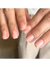 【HAND】じゅわっと桃ネイル / peach nail ¥8,000