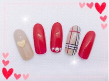 パインキュート(Pine Cute)/バレンタインネイル☆ 4800円